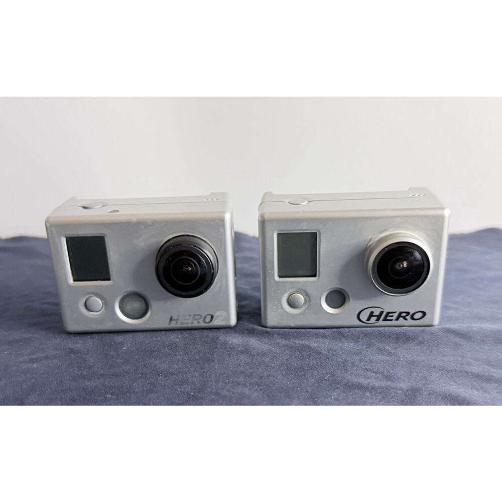 GoPro HERO2 Action Camera w/ Accessories - Untested - For Parts - Picture 2 of 5